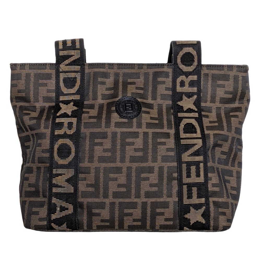 Fendi Tobacco Zucca 1925 Small Tote
